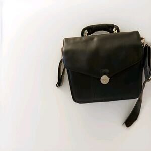 DELL LEATHER SUITCASE